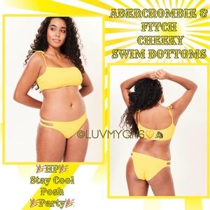 Abercrombie & Fitch🎉HP🎉 CHEEKY SWIM BOTTOMS